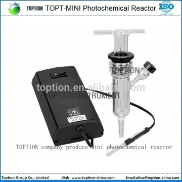 TOPTION Popular Mini reactor de vidrio fotoquímico